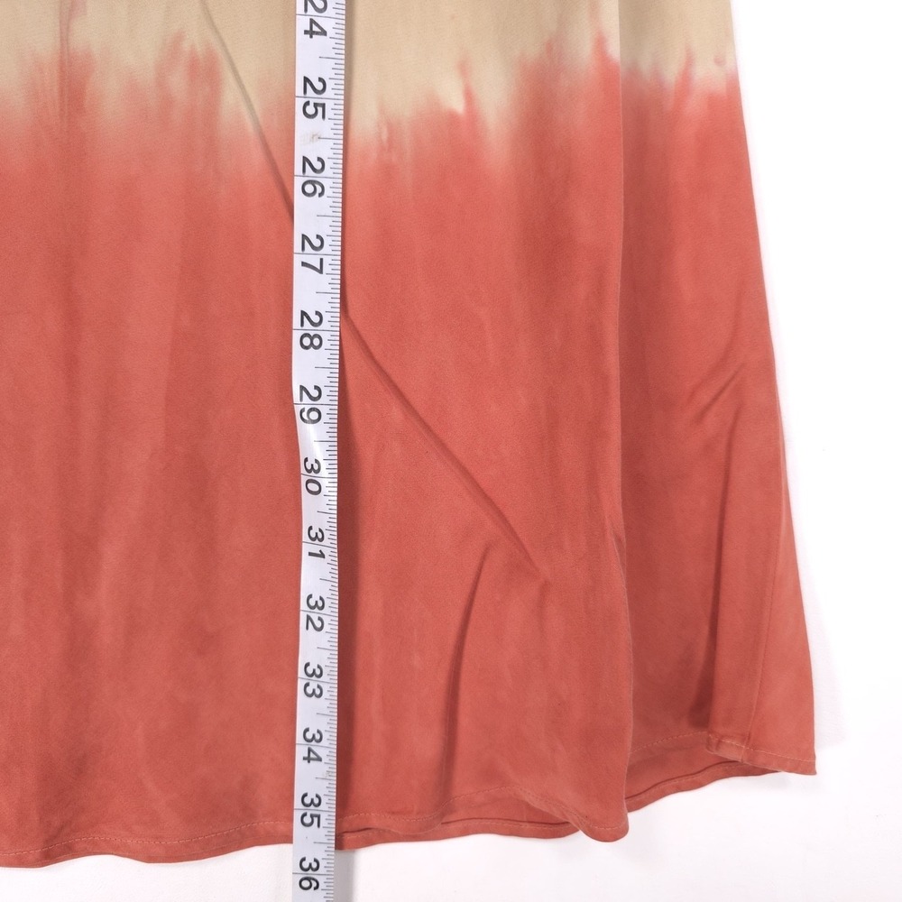 ANTHROPOLOGIE CLOTH & STONE Women's Midi Skirt MEDIUM Pull On Ombré Tie Dye - Picture 5 of 10